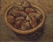 Vincent Van Gogh Style life with potatoes in a Schussel Sweden oil painting artist